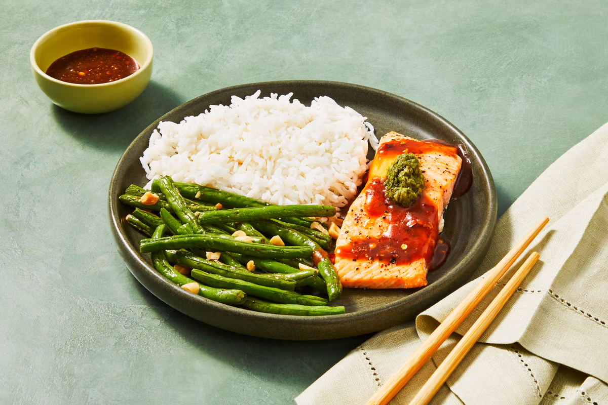 Sweet Soy Caramel Salmon