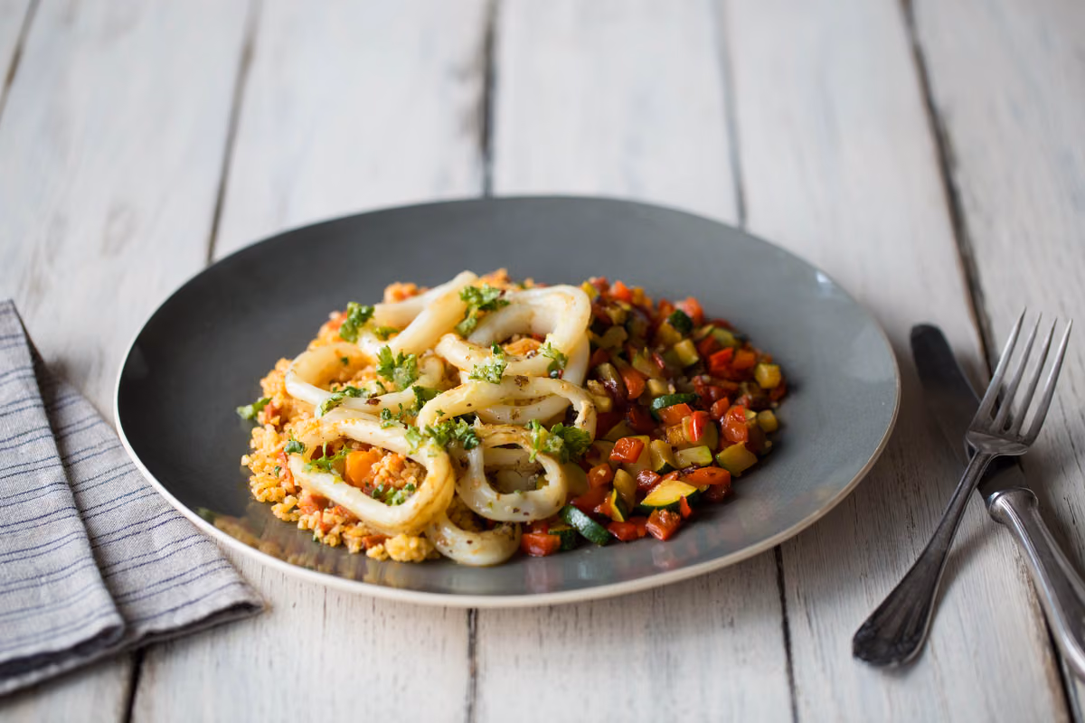 Pan-Seared Calamari