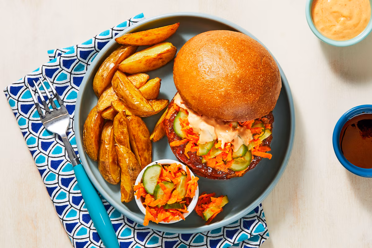 Hoisin Pork Burgers