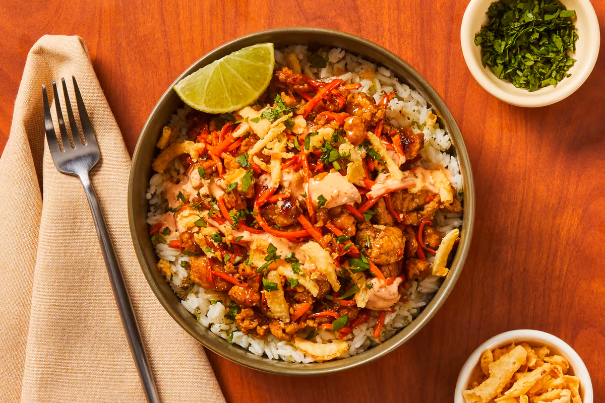 Sesame Soy Pork Bowls