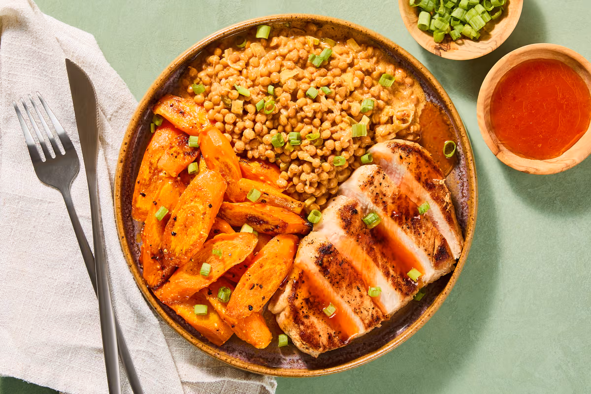 Pork Chops with Pepper Jam Pan Sauce