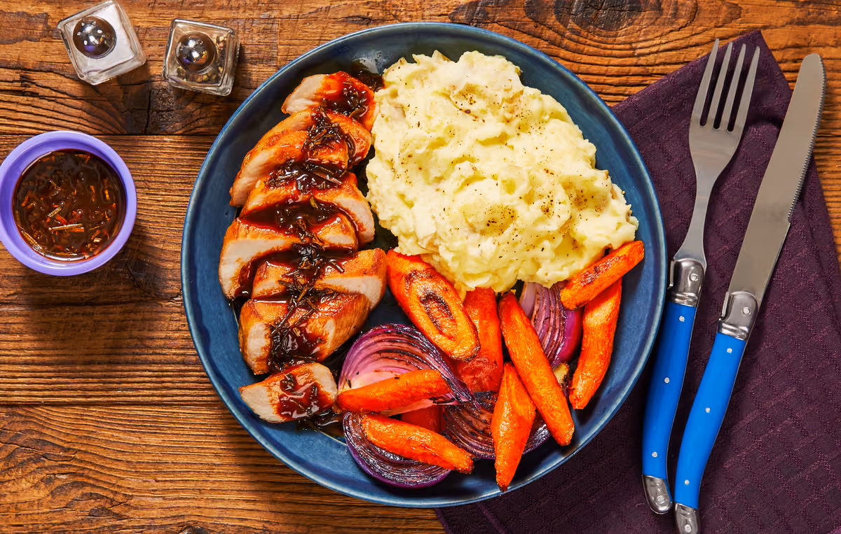 Rosemary Demi-Glace Pork Chops