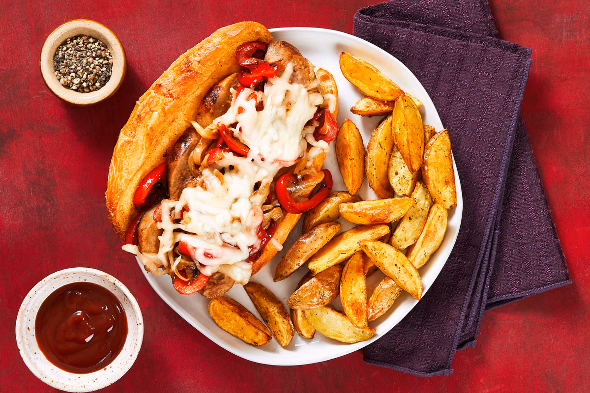 Italian Pork Sausage and Pepper Subs