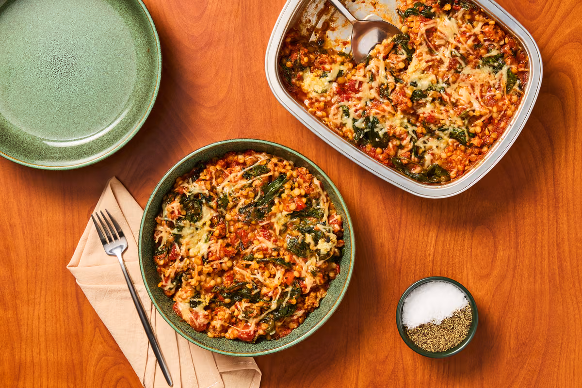 Pork Sausage Couscous Bowls