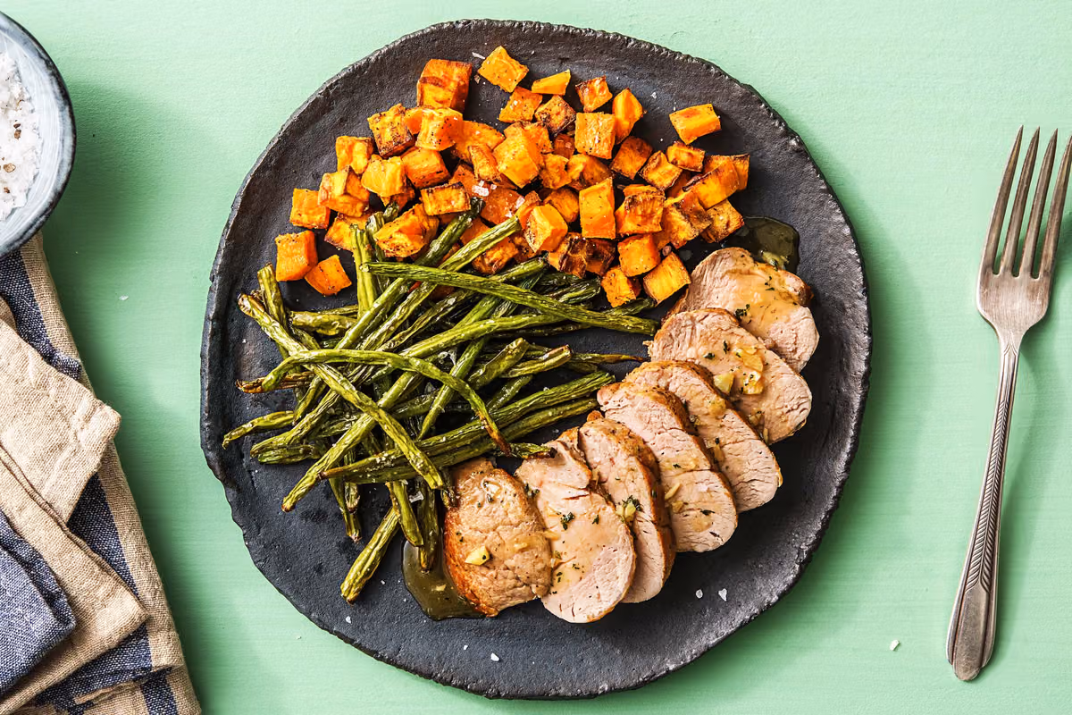 Honey-Glazed Pork Tenderloin