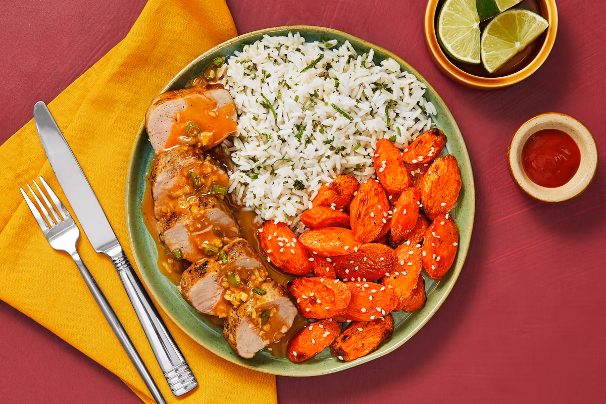 Honey Sriracha Pork Tenderloin