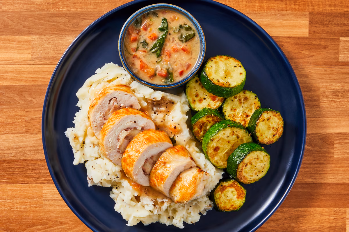 Cheesy Prosciutto Chicken Rollatini