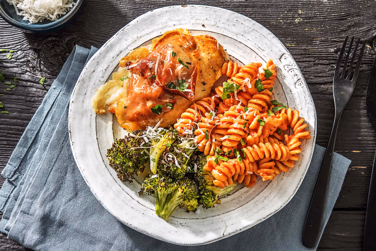 Prosciutto-Topped Chicken