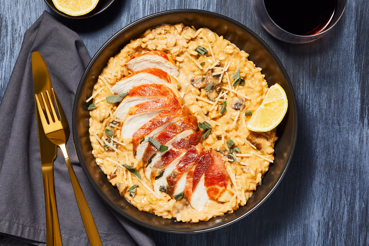 Prosciutto-Wrapped Chicken with Sage