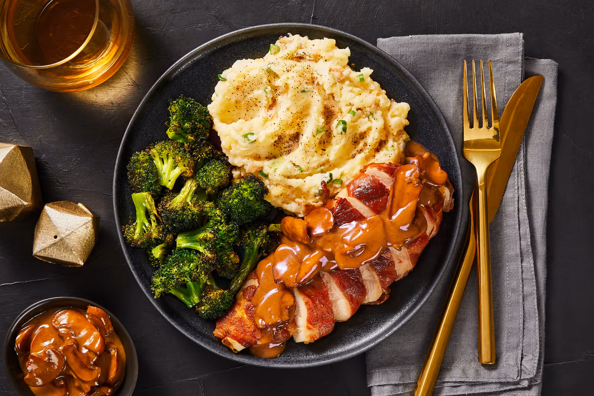 Velvety Mushroom Prosciutto Chicken