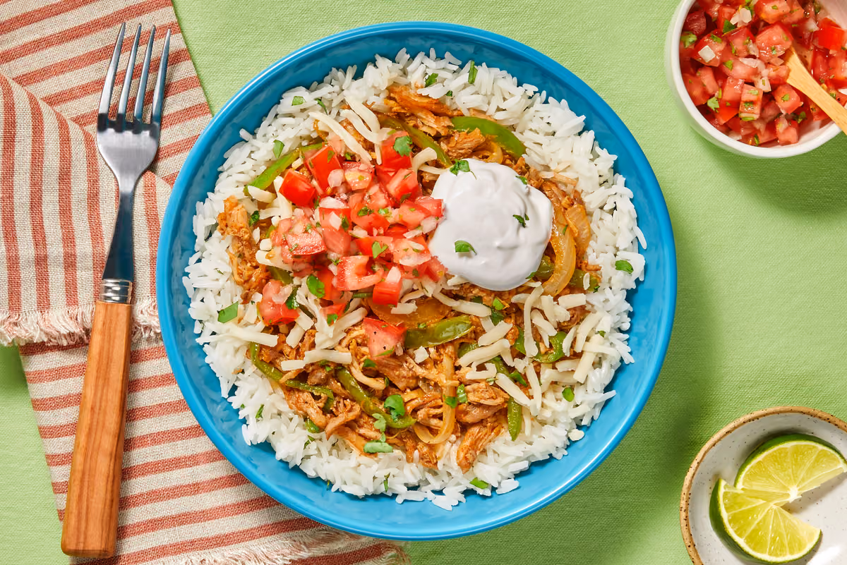 Pulled Pork Fiesta Bowls