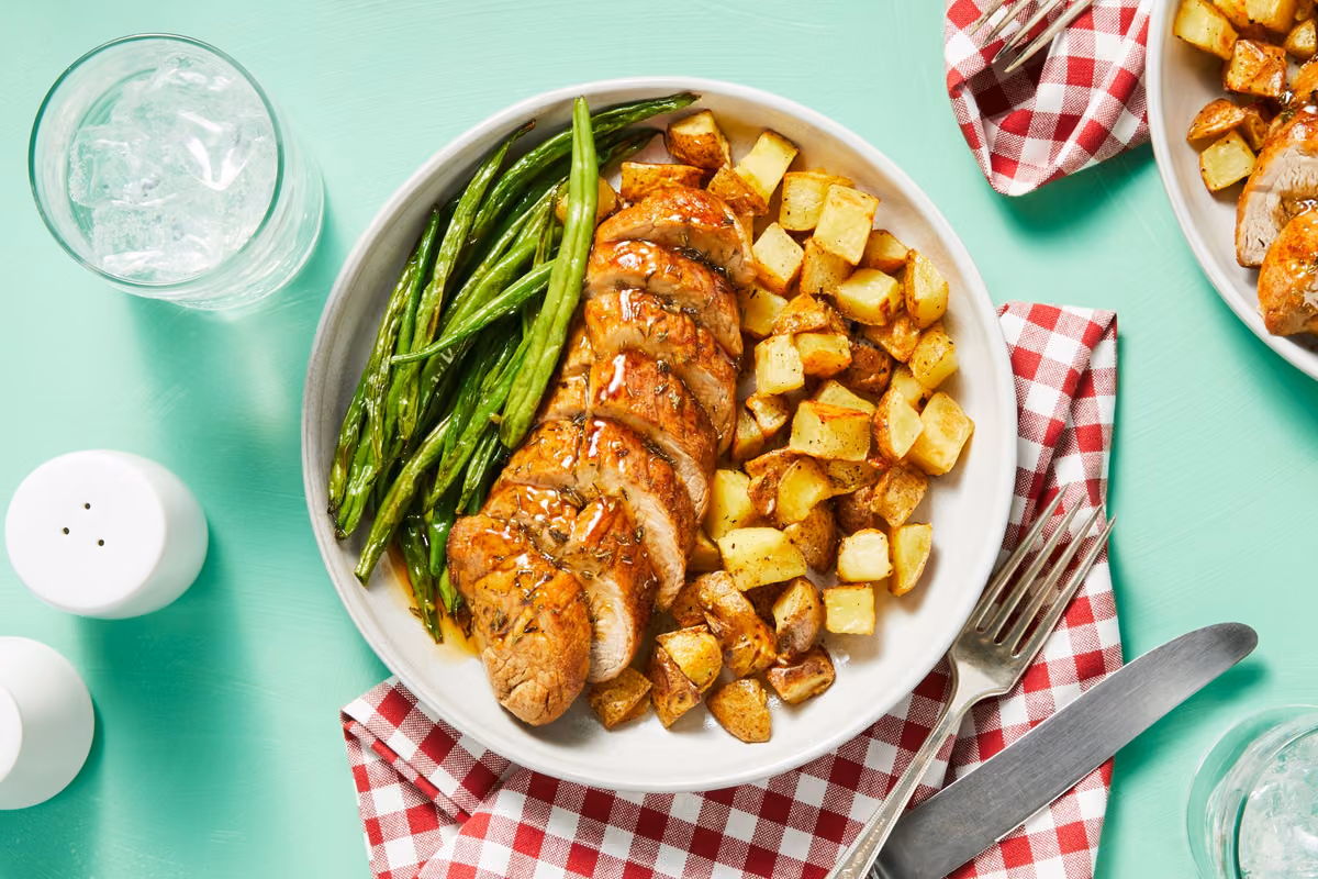 Honey Thyme Pork Tenderloin