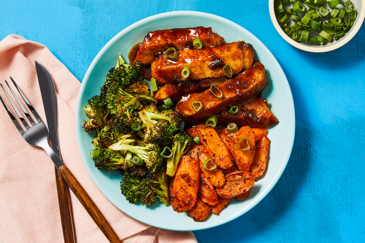 Pan-Seared Sweet Soy Glazed Pork