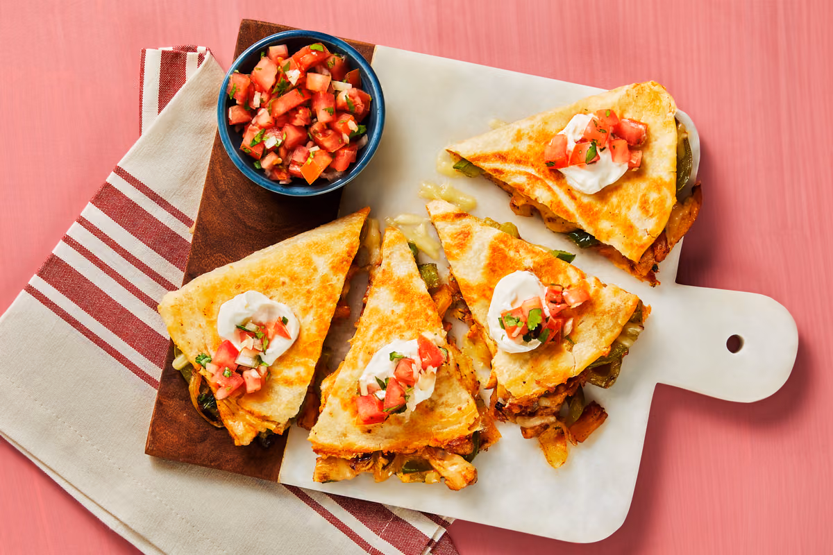 Chicken Pineapple Quesadillas