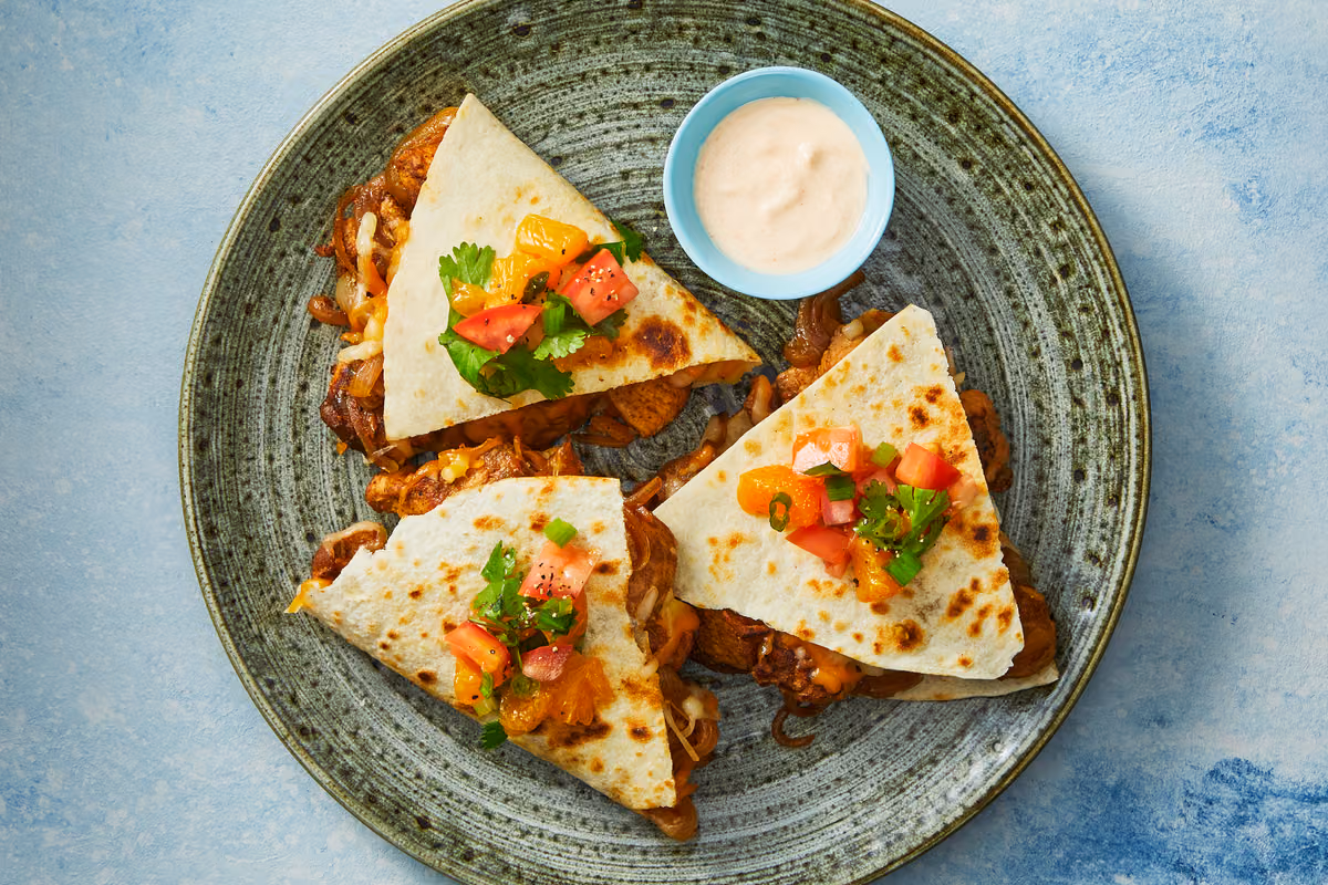 Southwest Chicken Quesadillas
