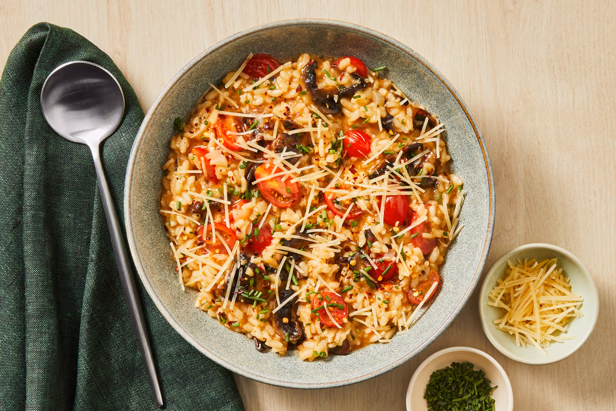 Sirloin & Mushroom Risotto