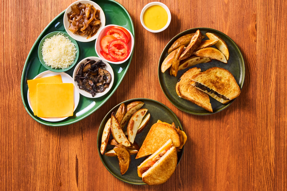 Grilled Cheese Sandwich Bar