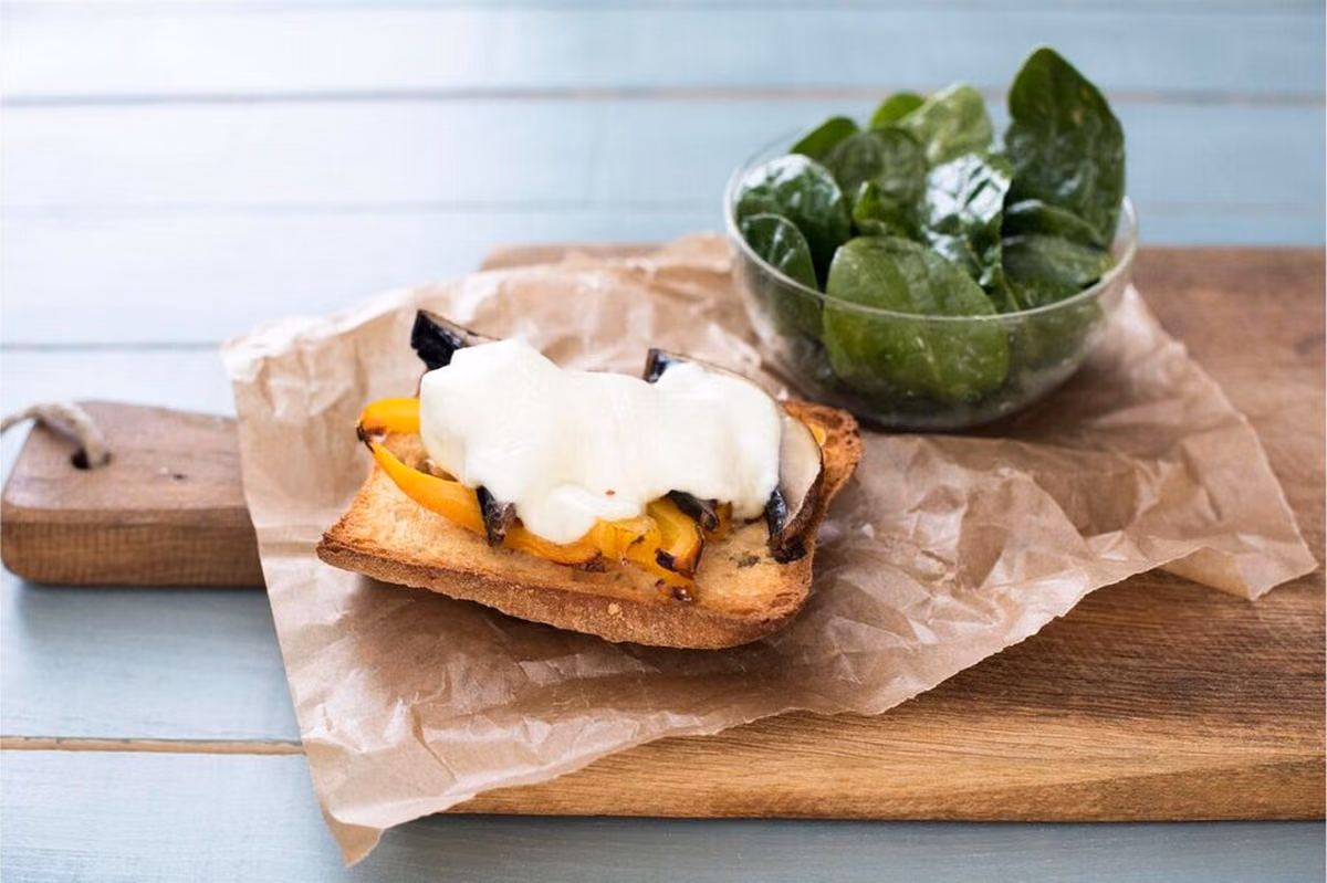 Open-Faced Portobello Sandwiches