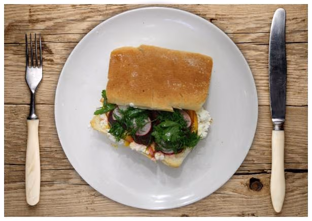 Pickled Beet Sandwich