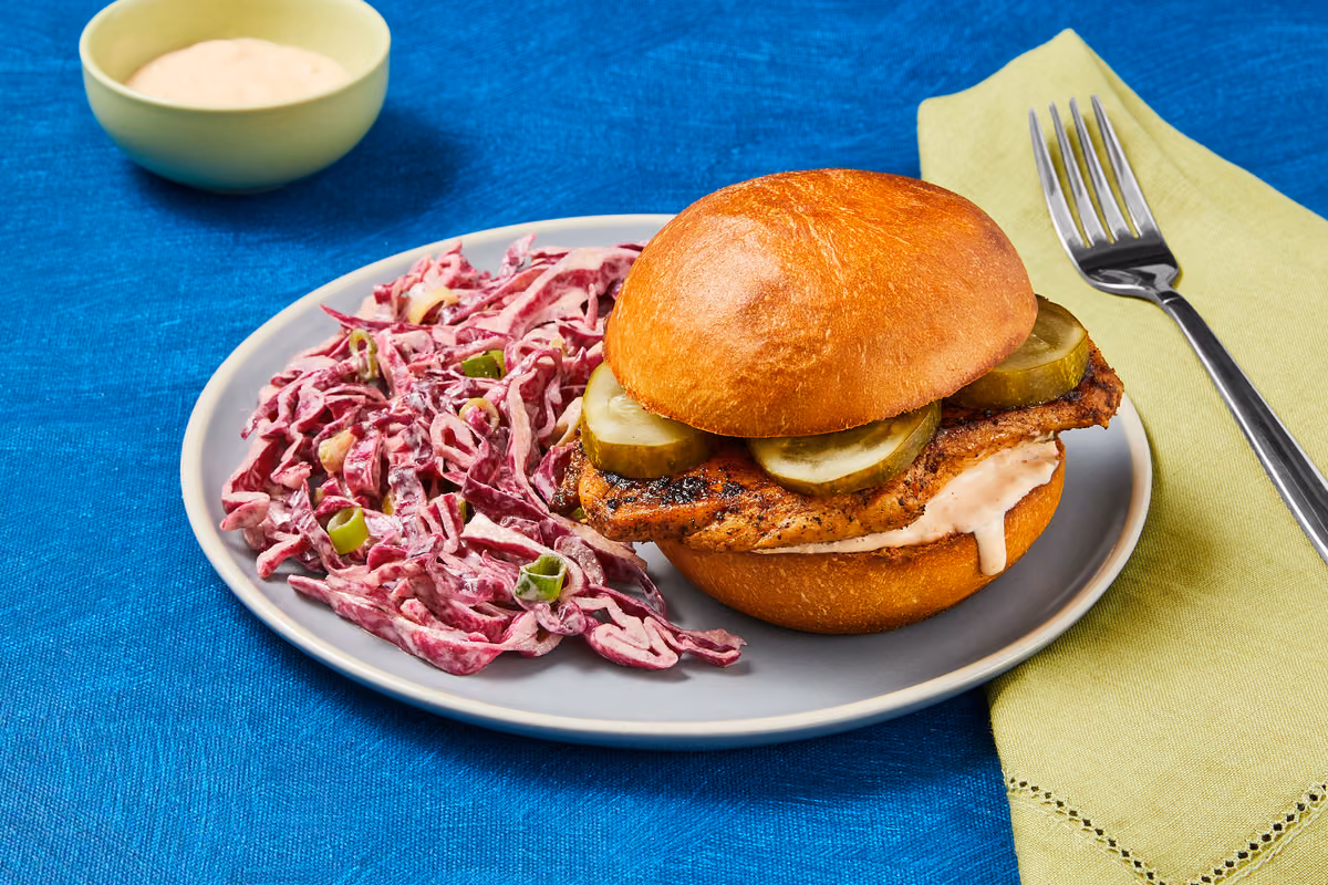 Slammin' Secret Sauce Chicken Sandwiches