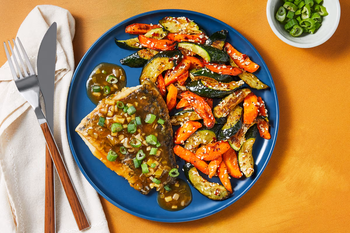 Miso Ginger Barramundi