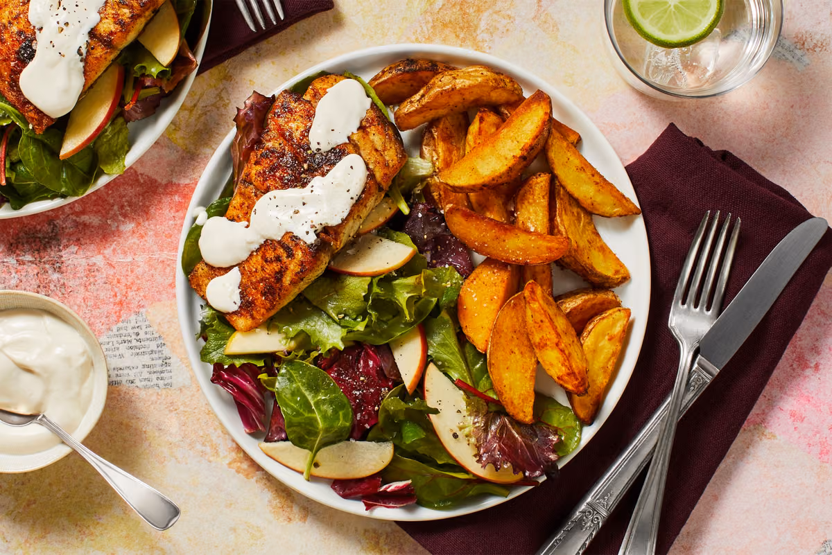 Seared Barramundi and Horseradish Sauce