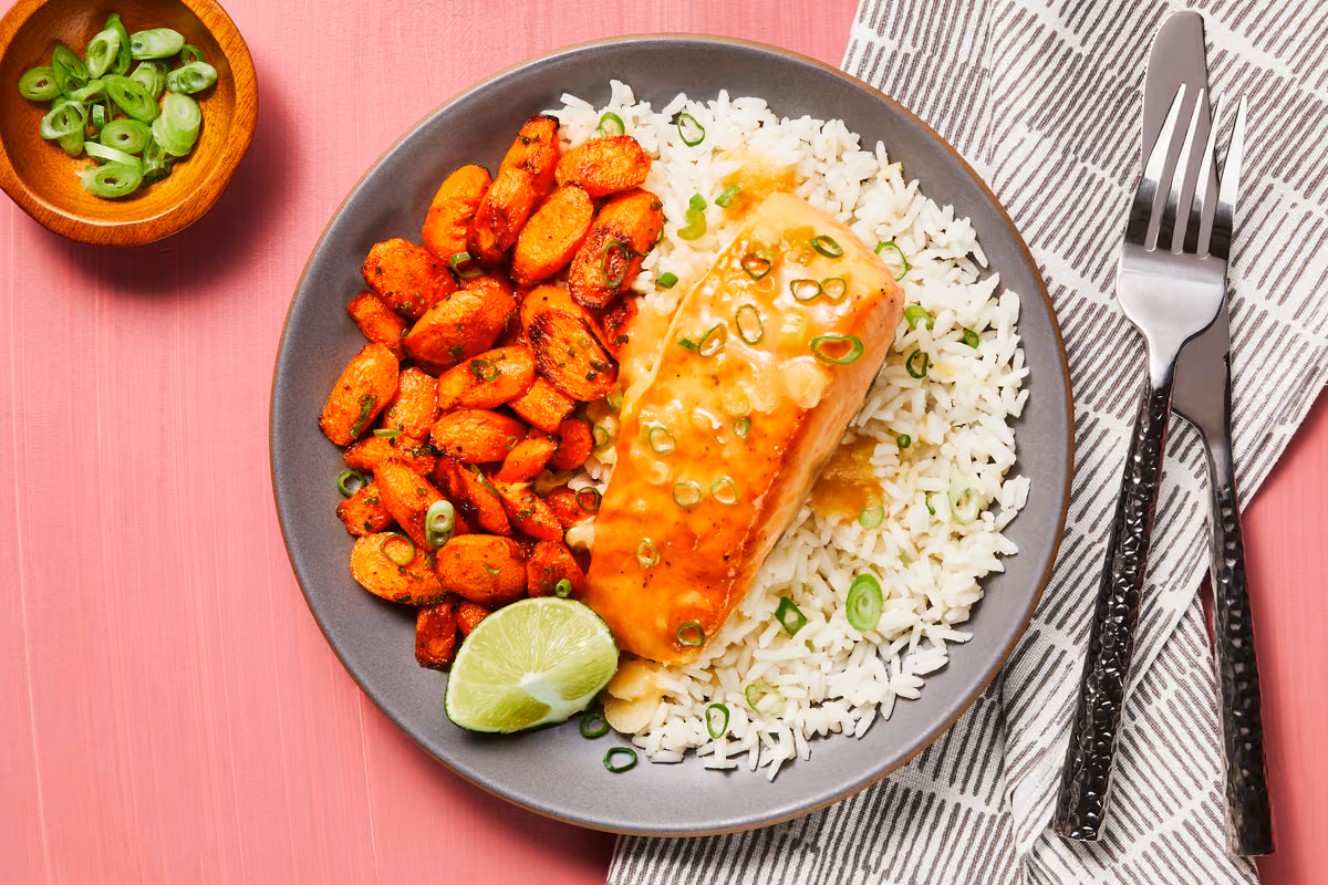 Miso Apricot Salmon