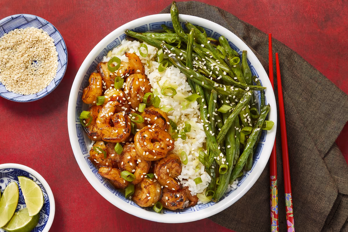 Sizzling Hoisin Shrimp
