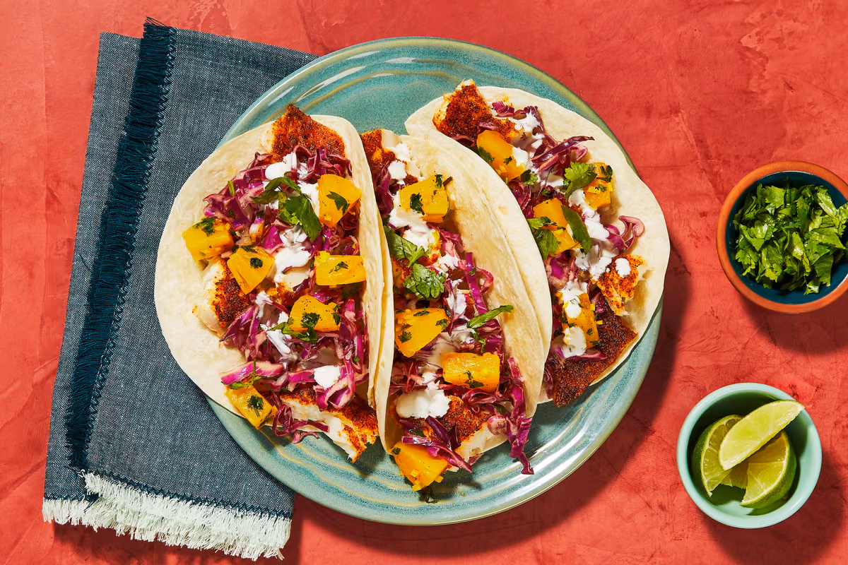 Blackened Tilapia Tacos