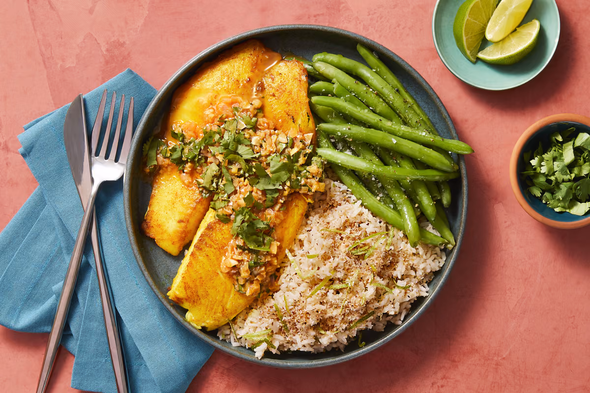Ginger-Turmeric Tilapia