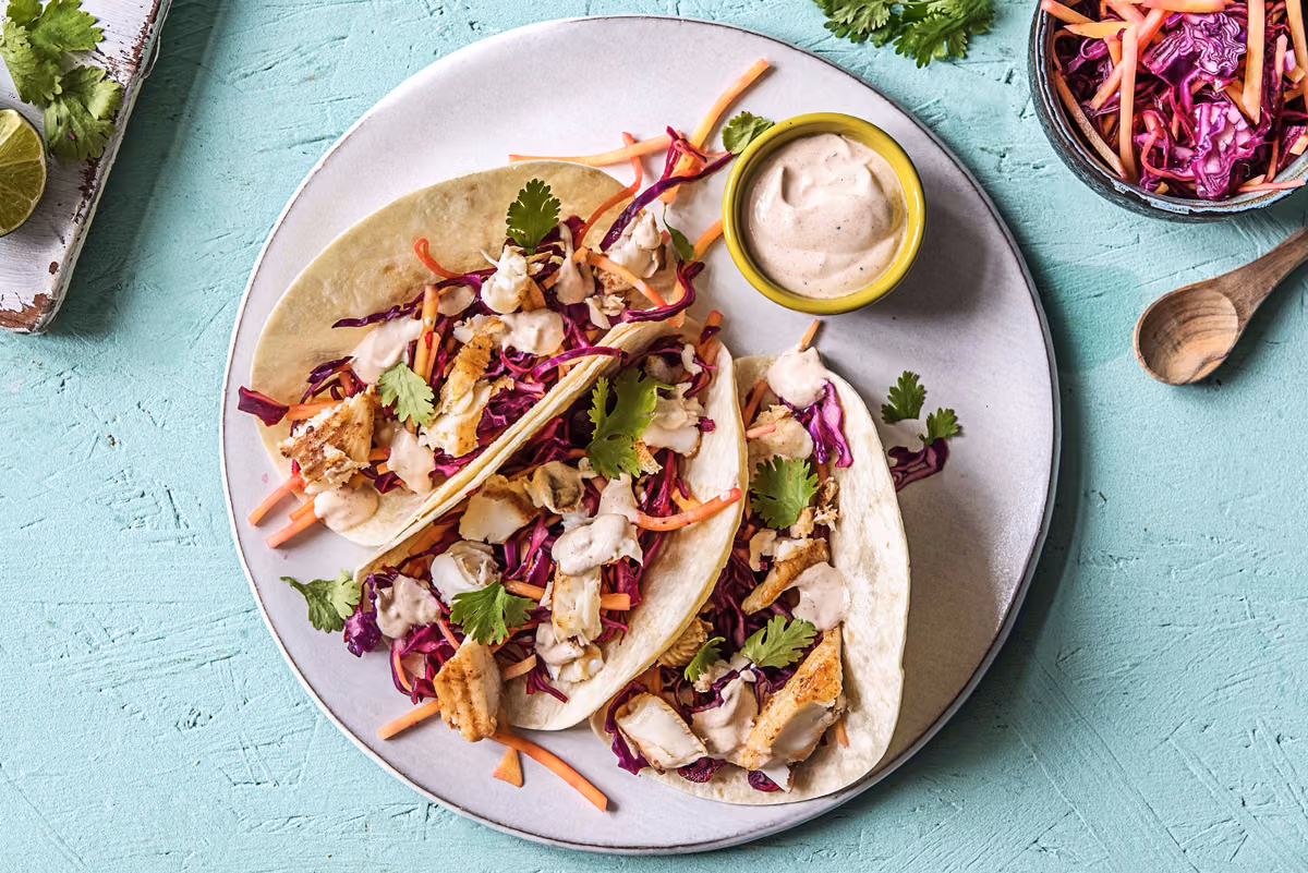 Tropical Fish Tacos