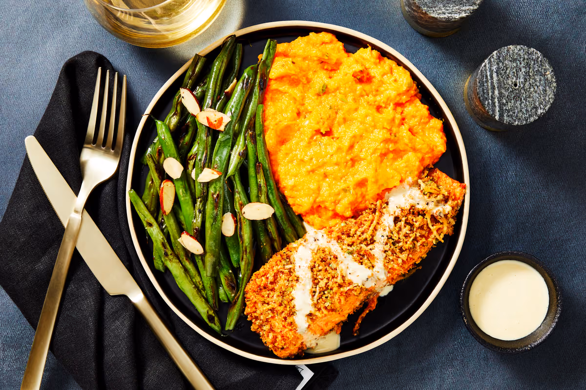 Parmesan-Crusted Trout