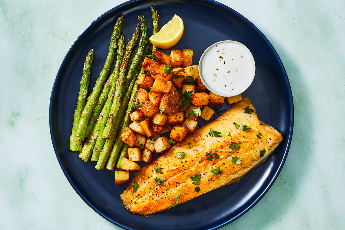 Zesty Lemon-Parsley Trout