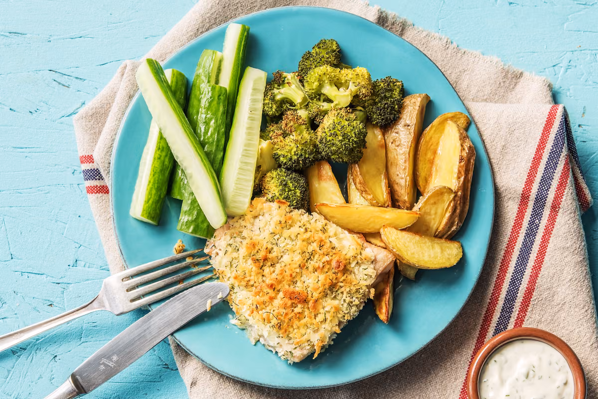 Lighter Fish and Chips