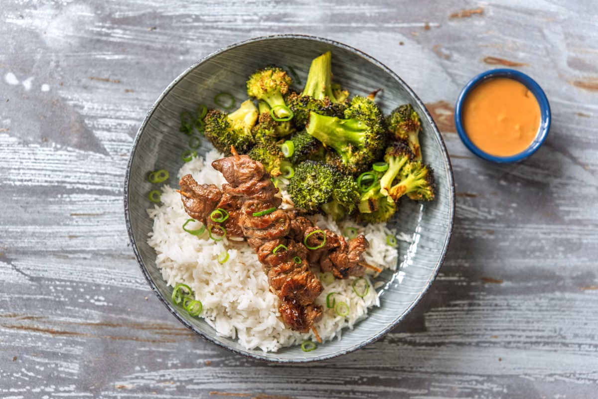 Thai Beef Skewers aka Satay