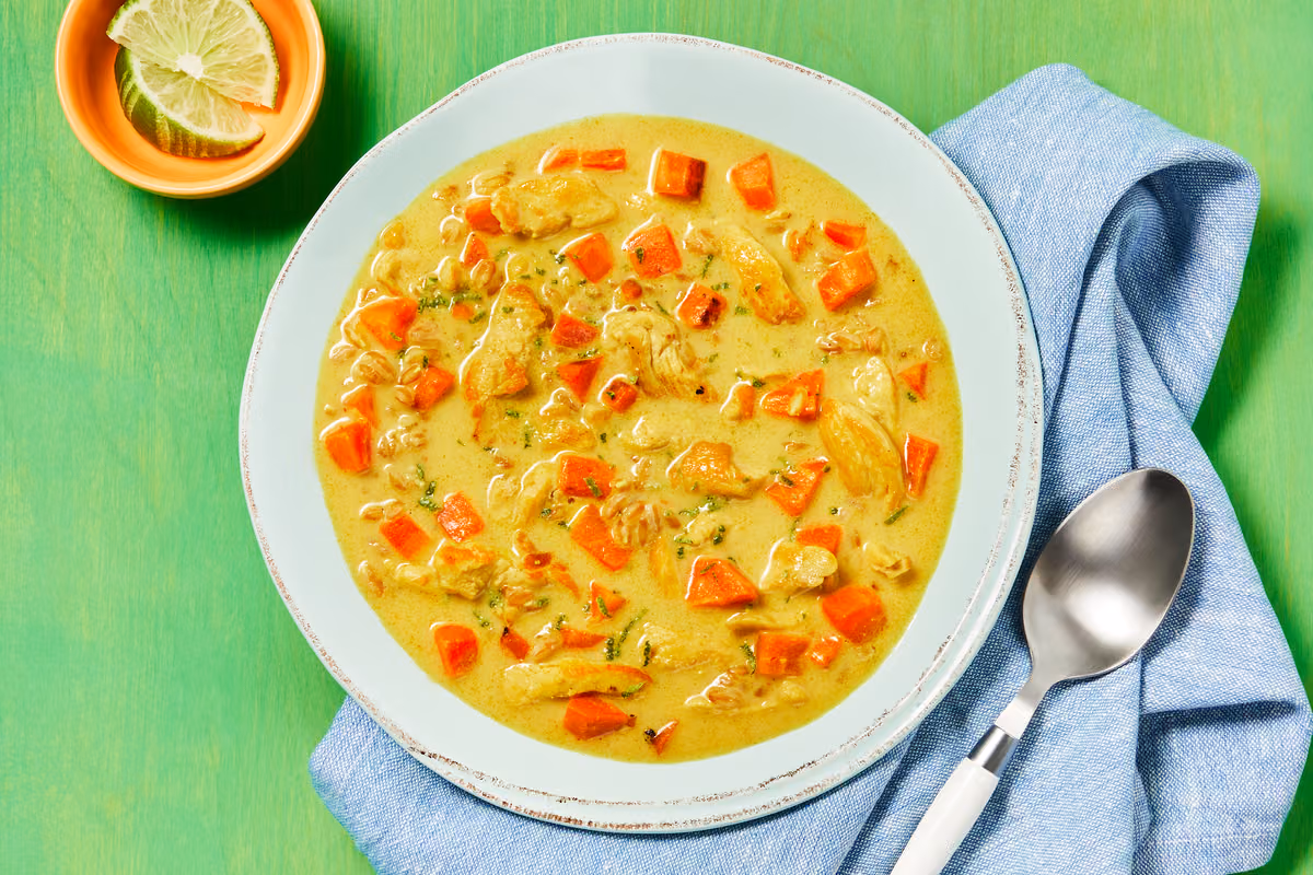 Gingery Coconut Chicken Soup