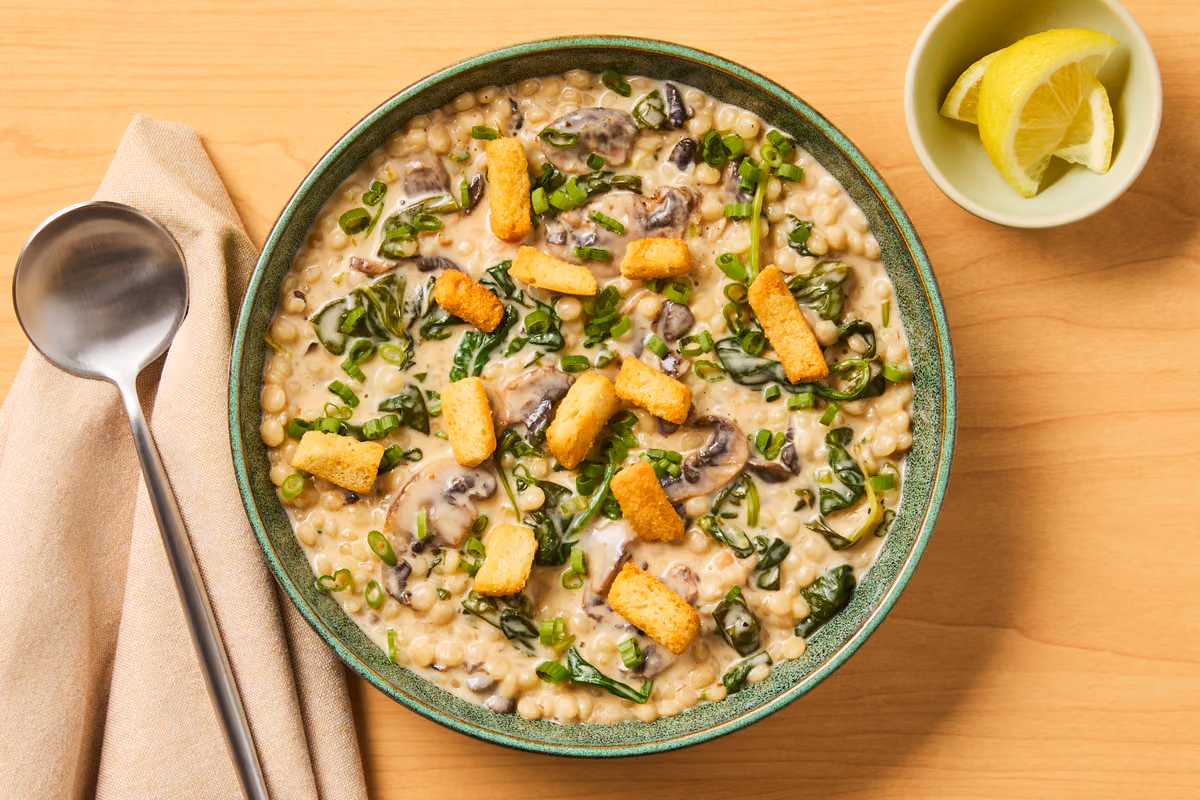 Creamy Mushroom & Bacon Chowder