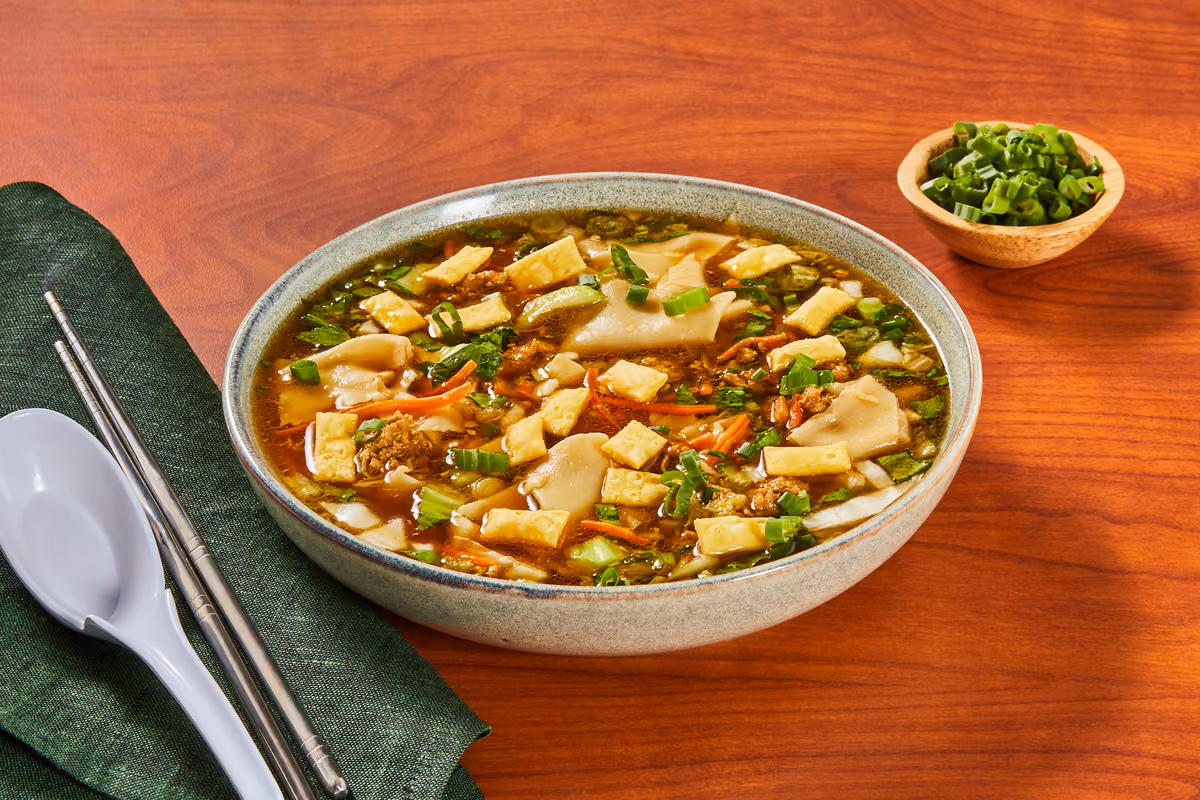 Faster-Than-Takeout Pork Wonton Soup