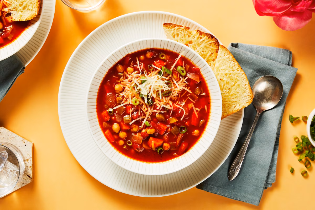 Italian Tomato and Chickpea Soup