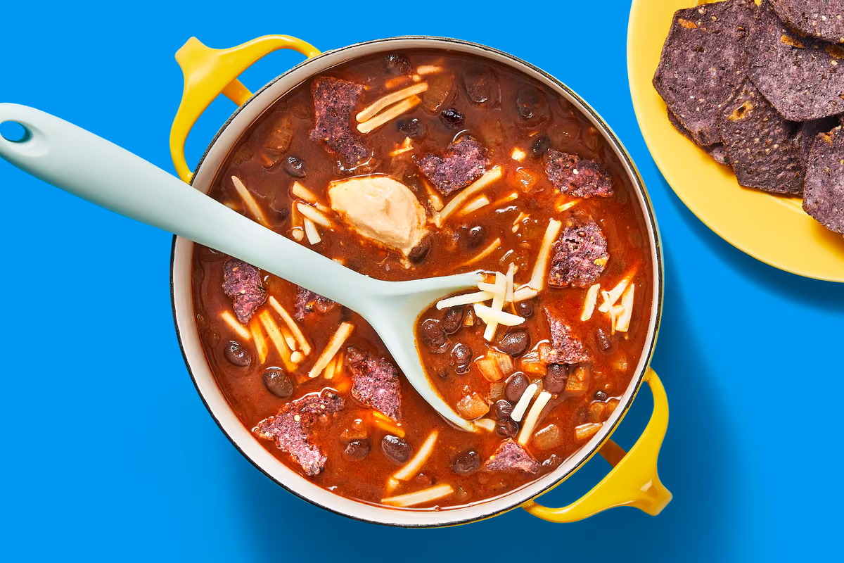 One-Pot Chicken & Black Bean Soup