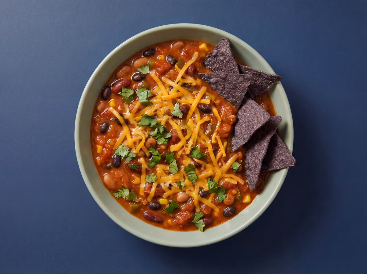Southwest Shrimp & Three-Bean Chili