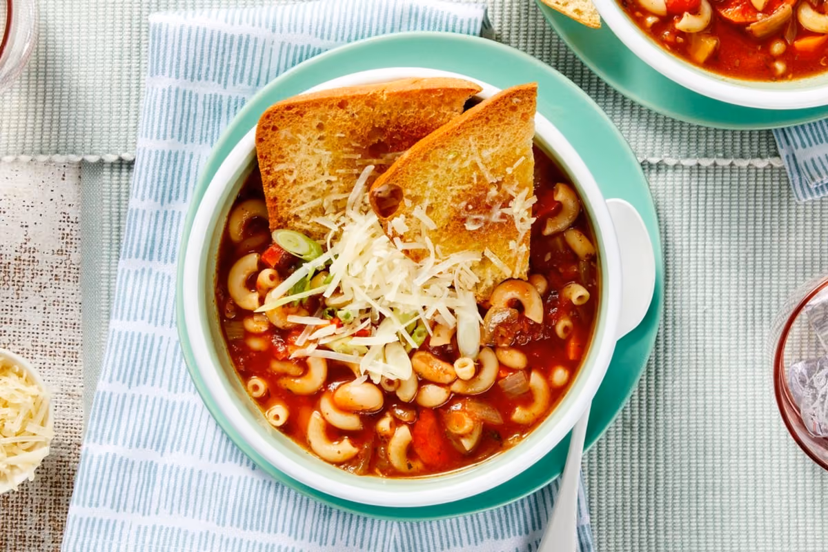 Vegetable Minestrone Soup