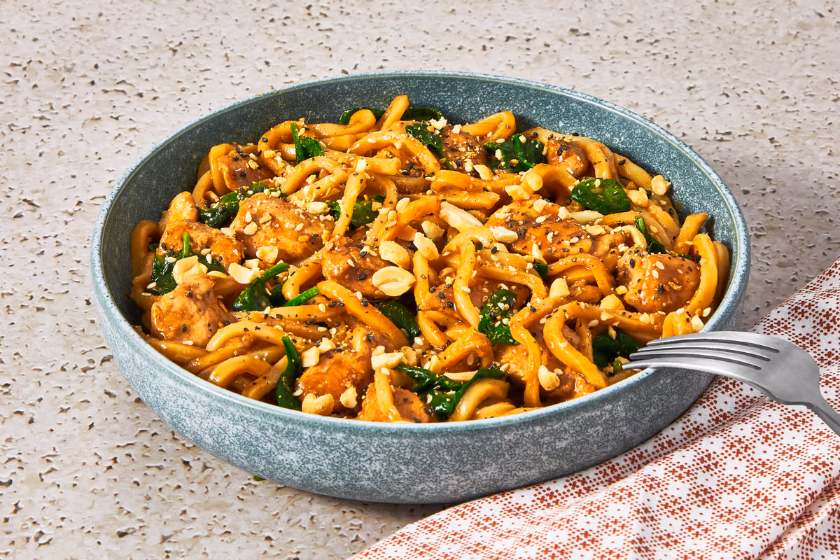 Low-Lift Chicken & Udon Noodle Stir-Fry