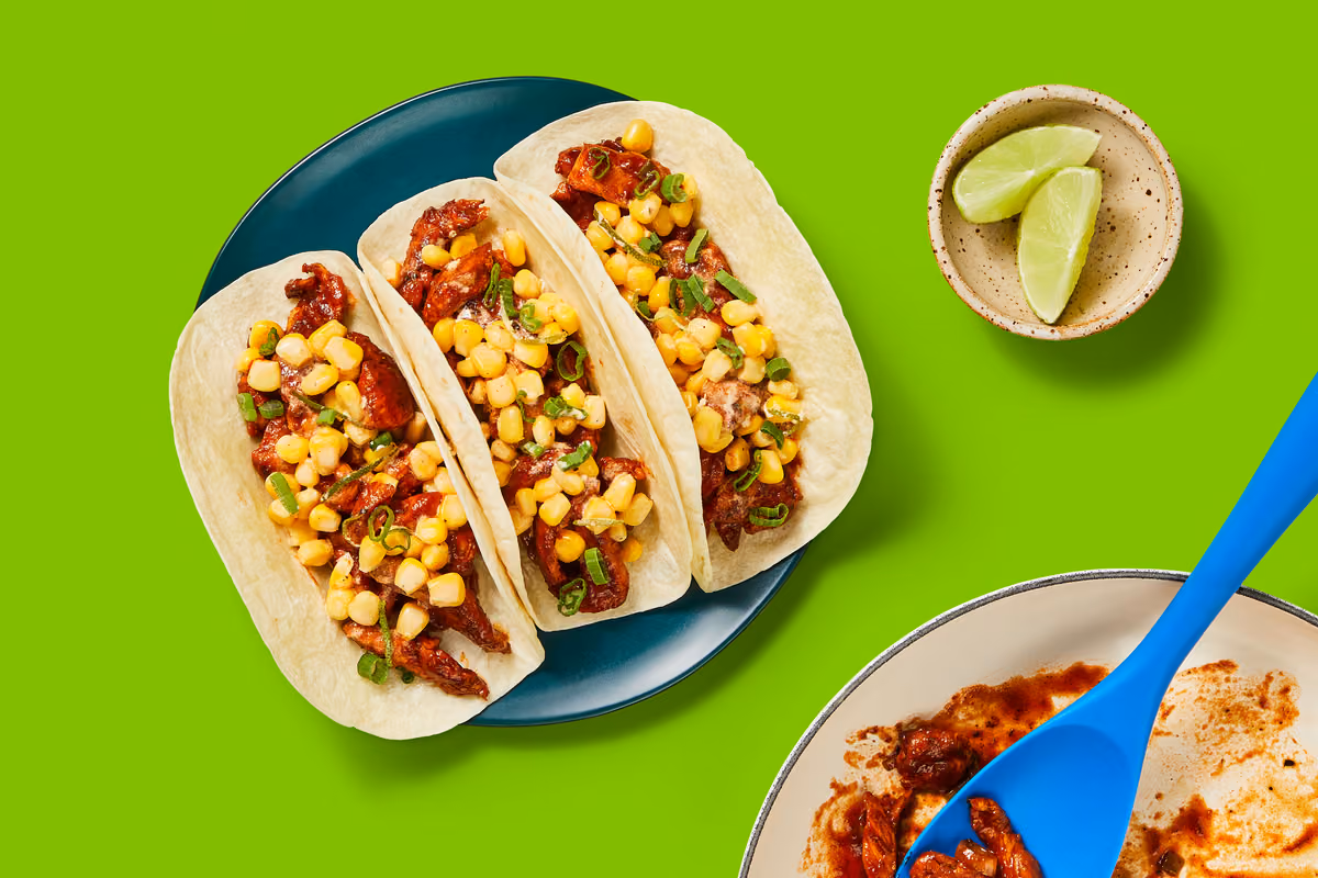 One-Pan Chicken Tinga Tacos