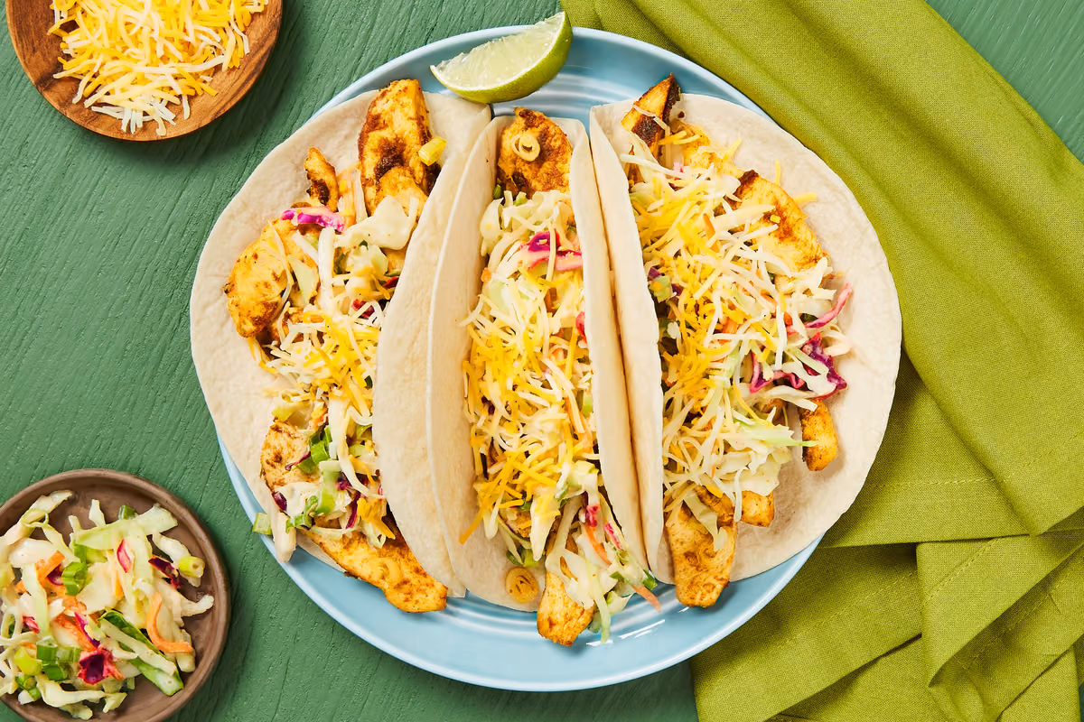 Speedy Start Chicken Tacos