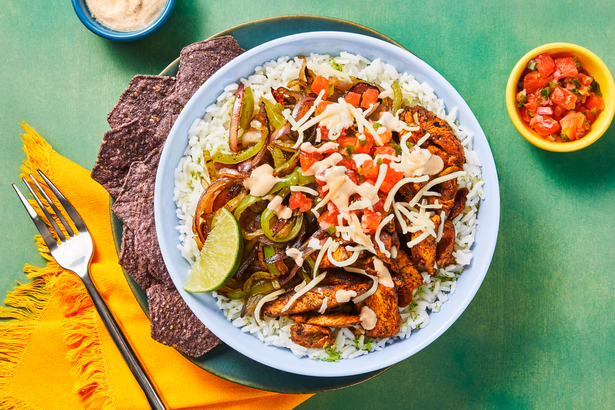 Spec‘Taco’lar Chicken Rice Bowls