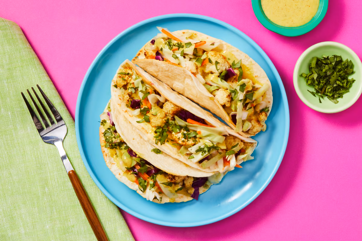 Spice Market Chicken & Cauliflower Tacos