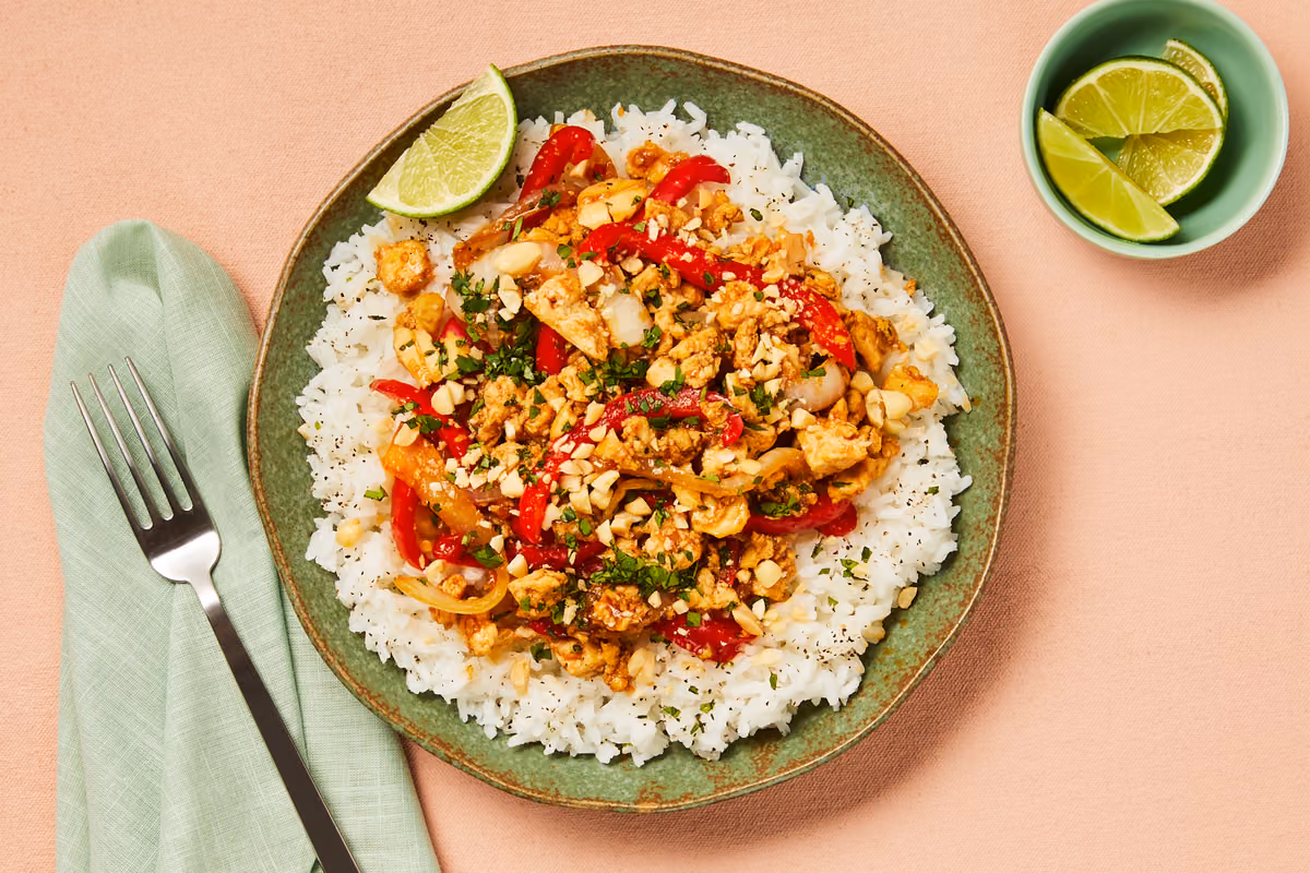 Vegan Sweet Chili Tofu Bowls