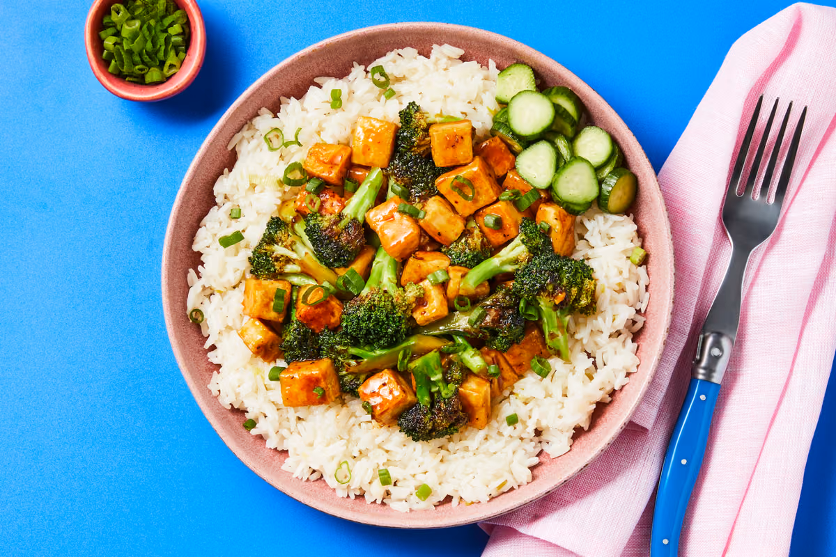 Vegan Sweet & Savory Tofu Bowls
