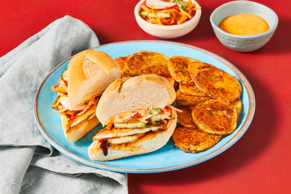 Vegetarian Tofu Banh Mi